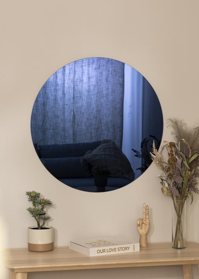 Spiegel Dark Blue 80 cm Ø