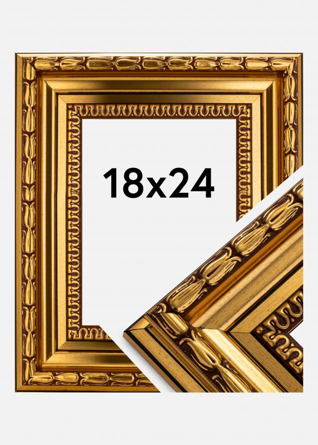 Rahmen Birka Premium Gold 18x24 cm