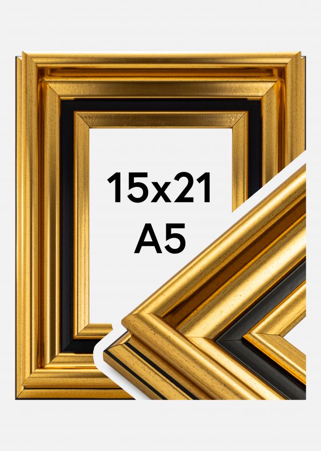 Rahmen Gysinge Premium Gold 15x21 cm (A5)