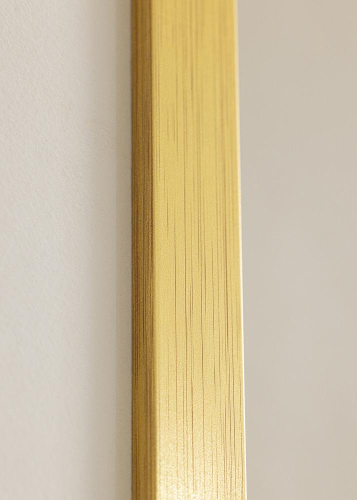 Rahmen Gold Wood Acrylglas 60x60 cm