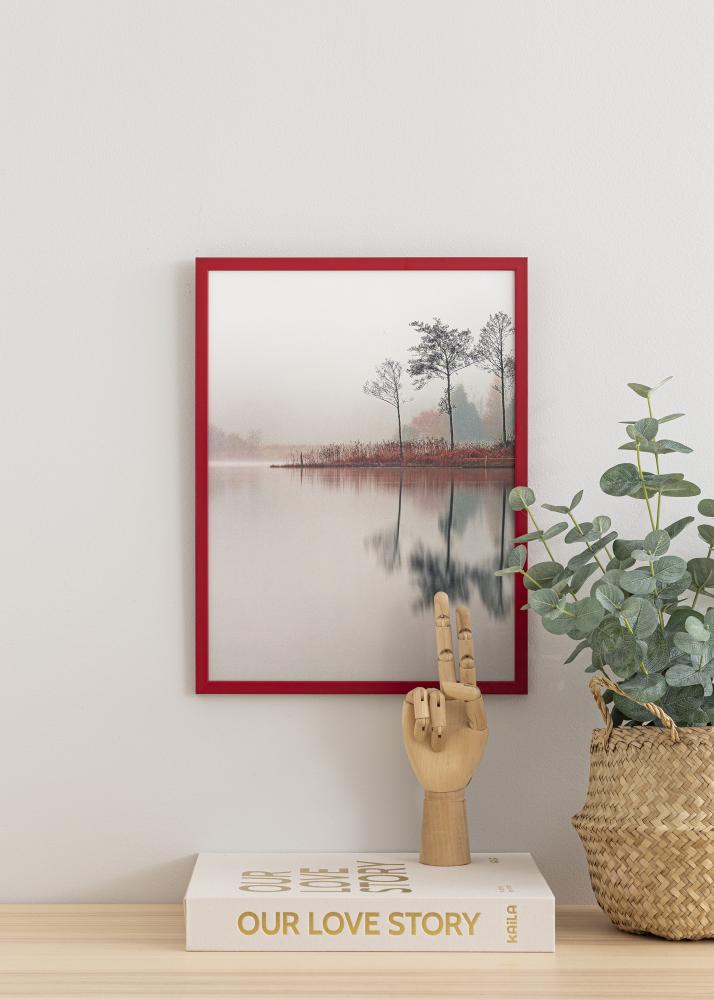 Rahmen Edsbyn Acrylglas Rot 40x50 cm