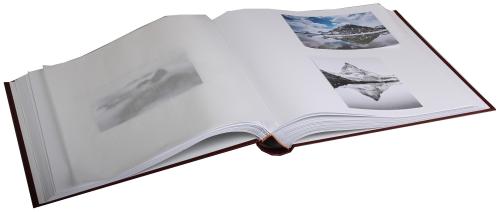 Fun Fotoalbum in Oceanblau 33x34 cm 50 weiße Seiten selbstklebend Buch Album 