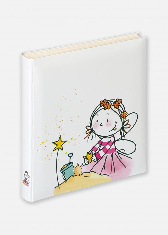 Kinderalbum Fee Kindergarten - 28x30,5 cm (50 weiße Seiten / 25 Blatt)