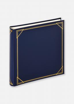 Kvadrat Blau - 30x30 cm (100 weie Seiten / 50 Blatt)