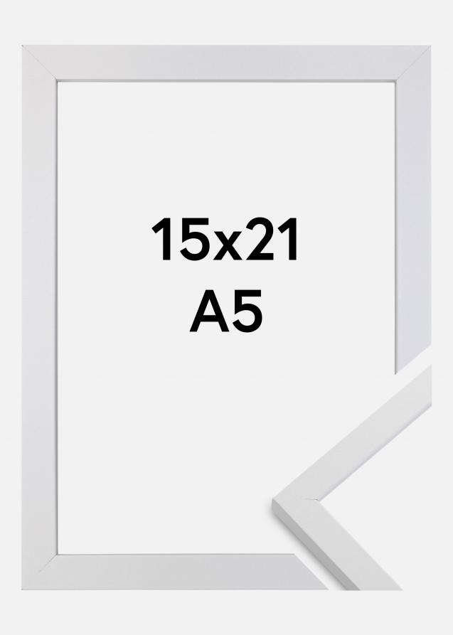 Rahmen Trendy Acrylglas Weiß 15x21 cm (A5)