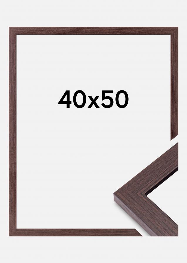 Rahmen Deco Acrylglas Walnuss 40x50 cm