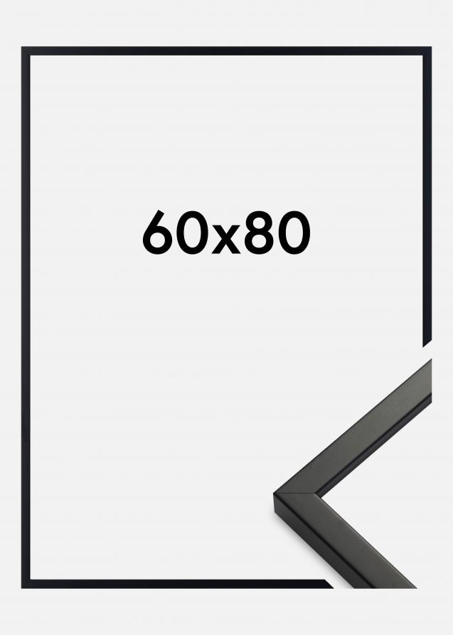 Rahmen Exklusiv Schwarz 60x80 cm