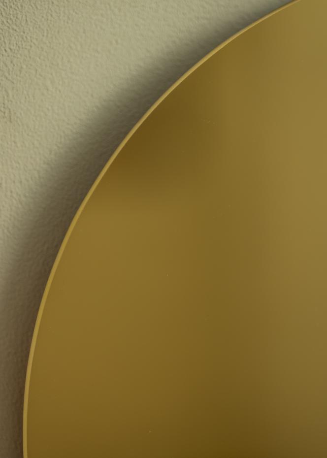 KAILA Runder Spiegel Gold 30 cm 