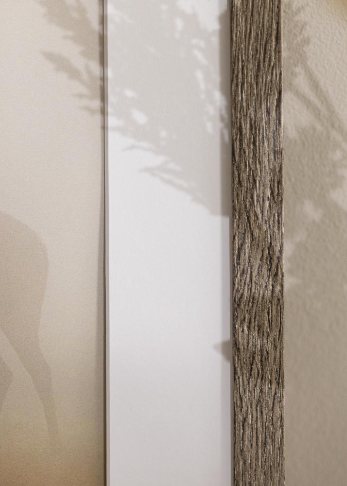 Rahmen Stilren Acrylglas Dark Grey Oak 30x40 cm
