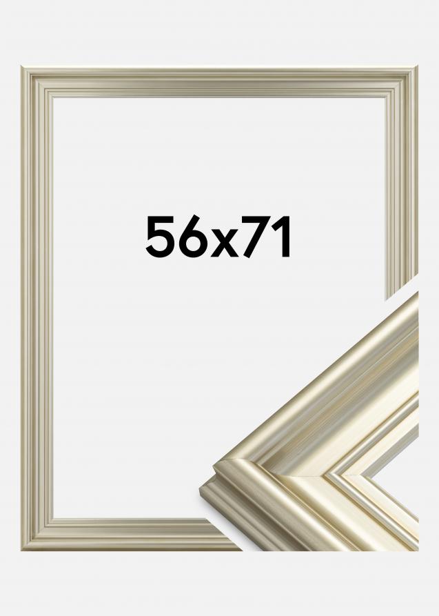 Rahmen Mora Premium Silber 56x71 cm