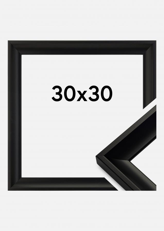 Rahmen Öjaren Acrylglas Schwarz 30x30 cm