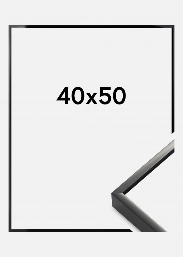 Rahmen Nielsen Premium Antireflex Blank Schwarz 40x50 cm