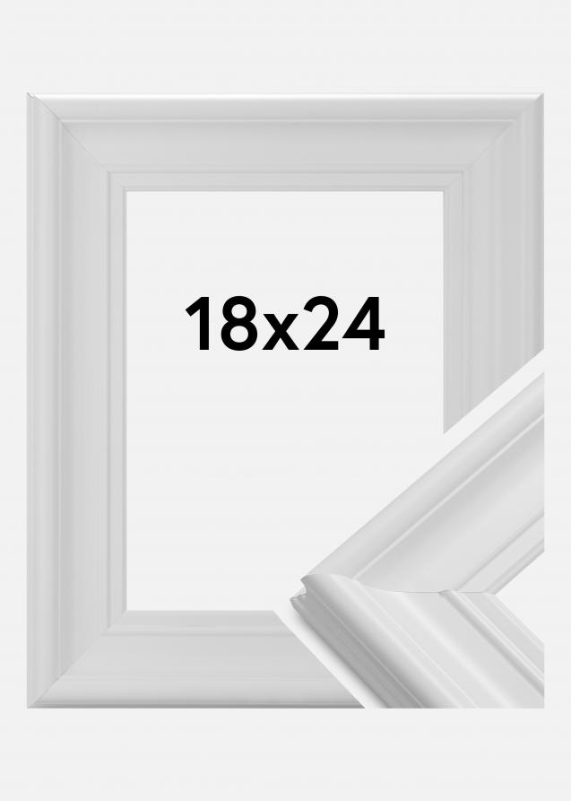 Rahmen Mora Premium Weiß 18x24 cm