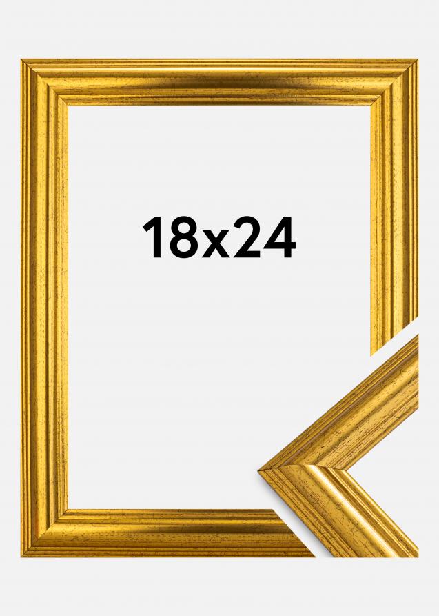 Rahmen Västkusten Gold 18x24 cm