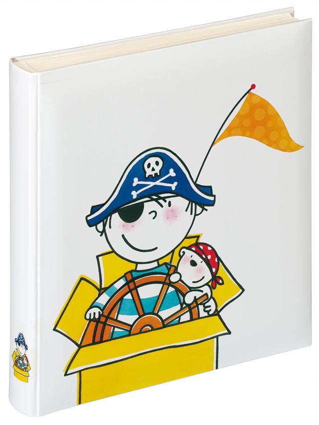 Kinderalbum Pirat Kindergarten - 28x30,5 cm (50 weiße Seiten / 25 Blatt)