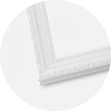 Rahmen Abisko Acrylglas Weiß 70x100 cm