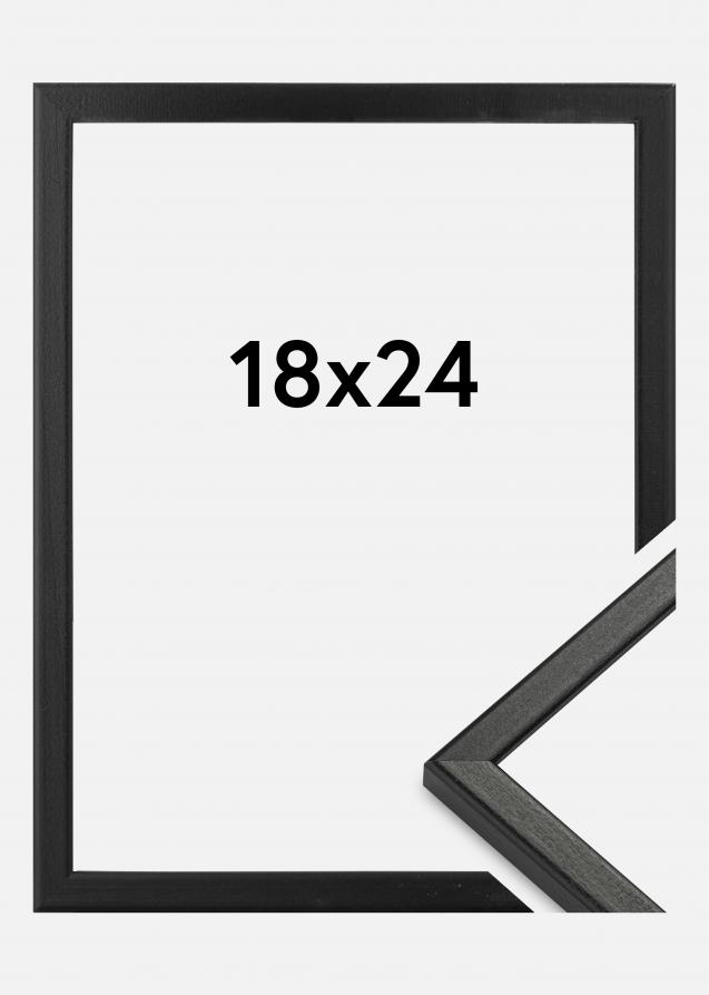 Rahmen Kaspar Acrylglas Schwarz 18x24 cm