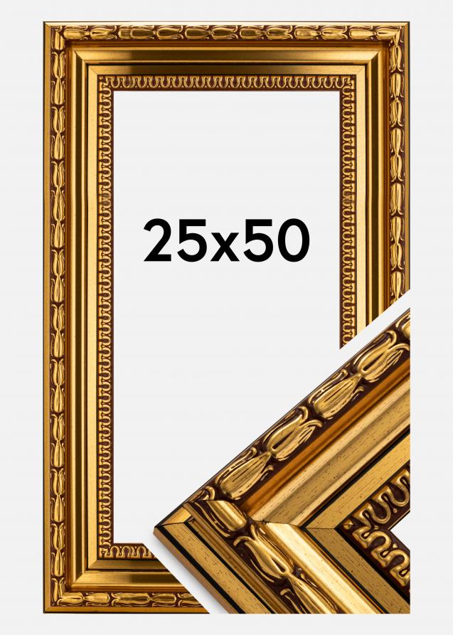 Rahmen Birka Premium Gold 25x50 cm