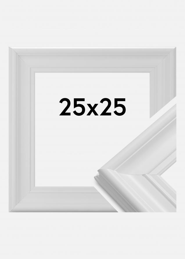 Rahmen Mora Premium Acrylglas Weiß 25x25 cm