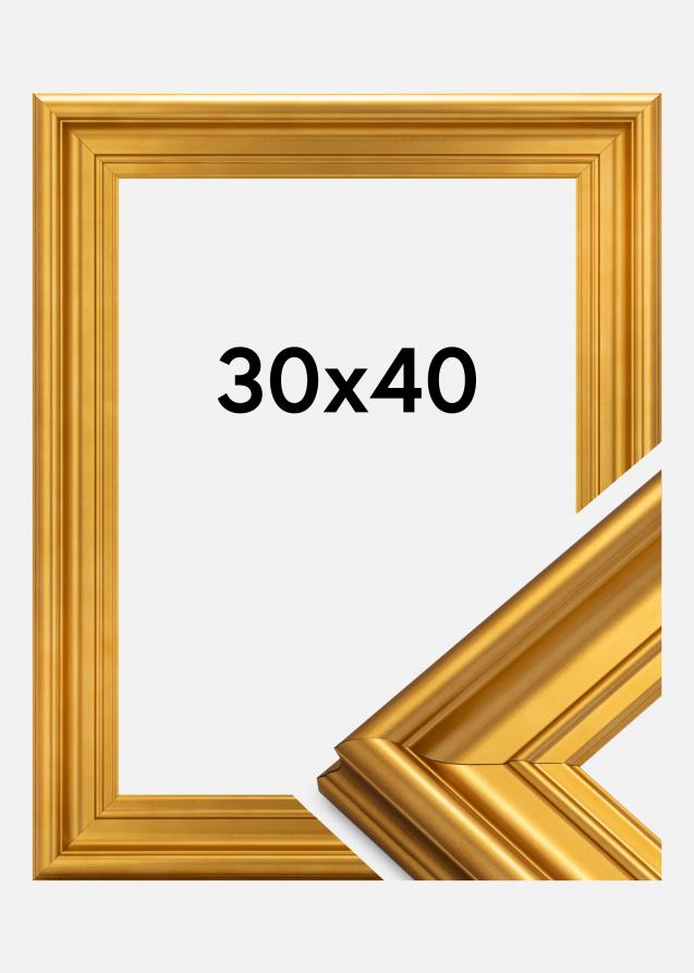 Rahmen Mora Premium Acrylglas Gold 30x40 cm