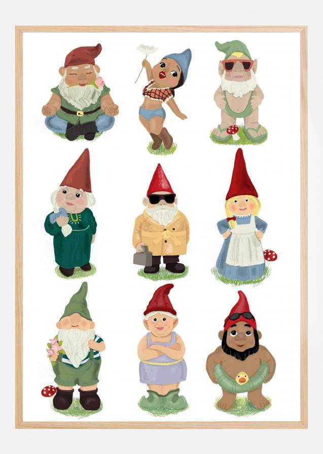 Garden Gnomes Poster