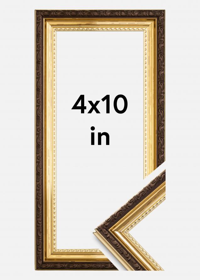 Rahmen Abisko Acrylglas Gold 4x10 inches (10,16x25,4 cm)