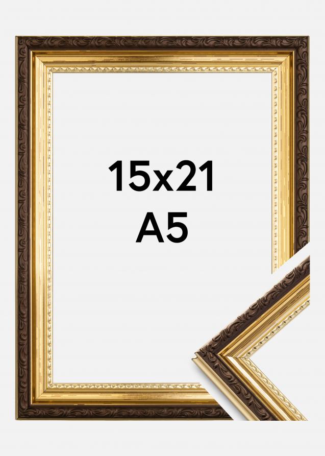 Rahmen Abisko Acrylglas Gold 15x21 cm (A5)