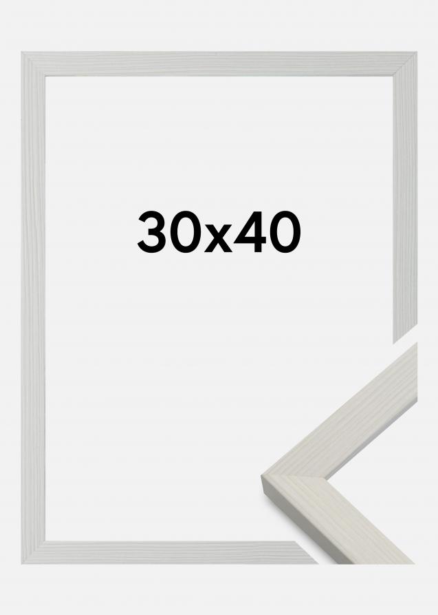 Rahmen Fiorito Acrylglas Weiß 30x40 cm
