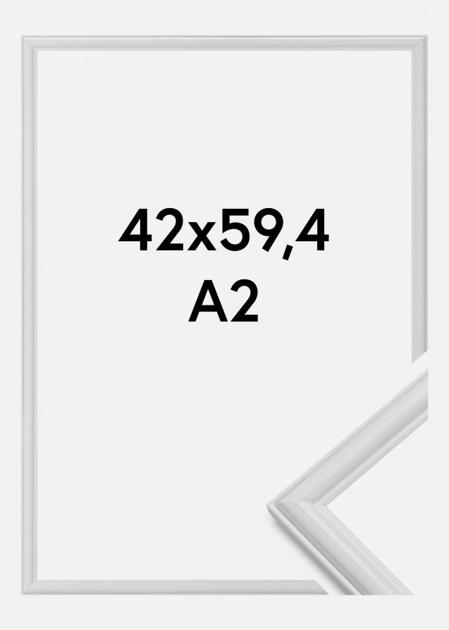 Rahmen Line Weiß 42x59,4 cm (A2)