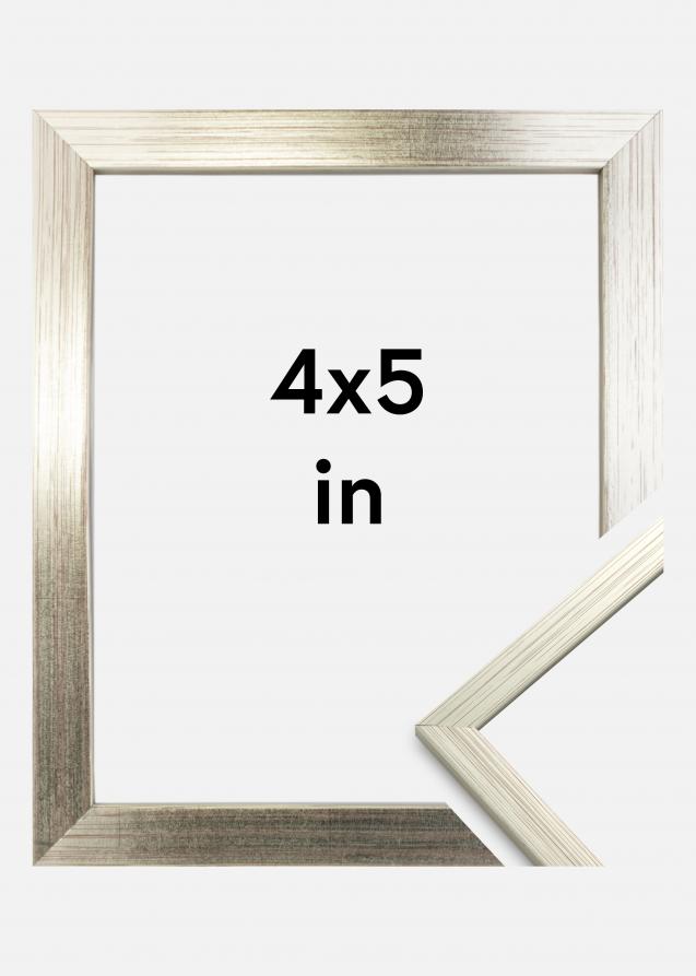 Rahmen Edsbyn Silber 4x5 inches (10,16x12,7 cm)