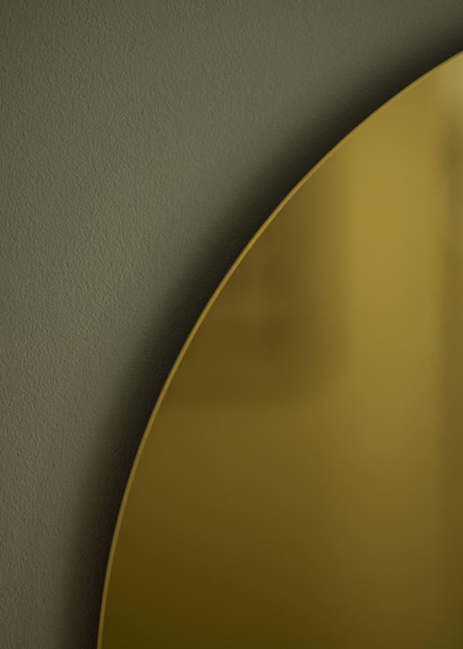 KAILA Runder Spiegel Gold 50 cm 
