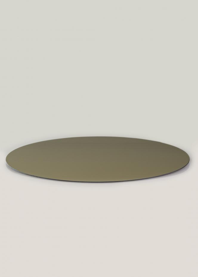 KAILA Runder Spiegel Gold 110 cm 