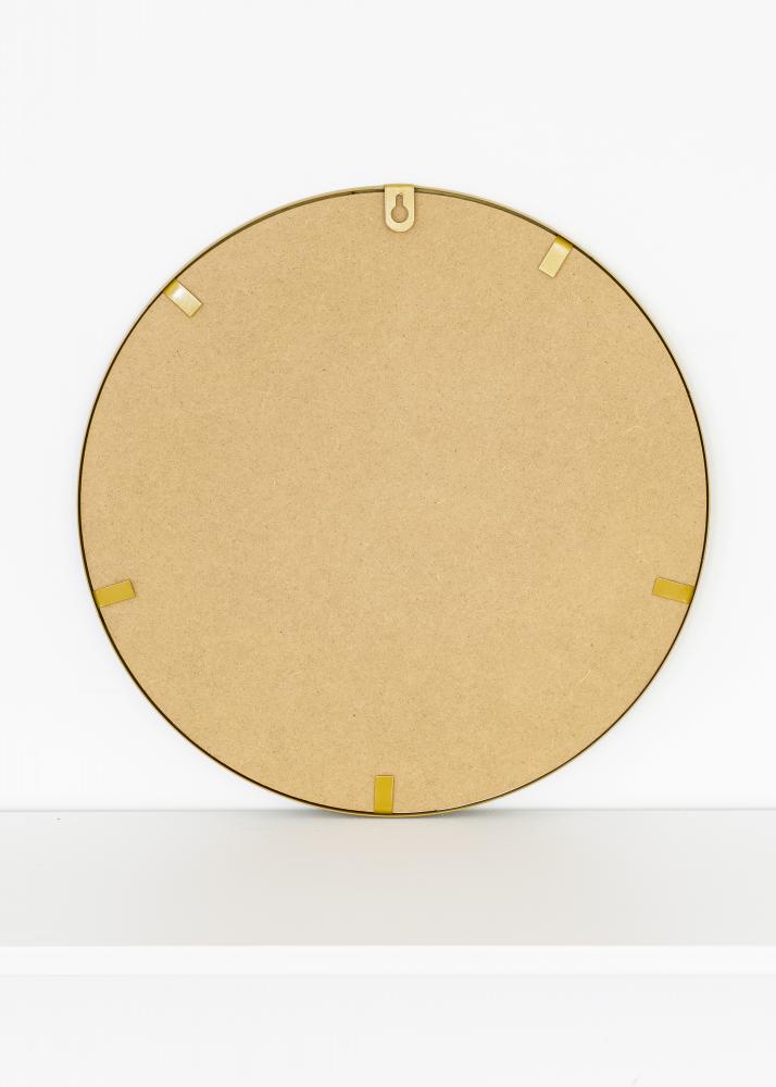 KAILA Runder Spiegel Triangles - Gold 35 cm 