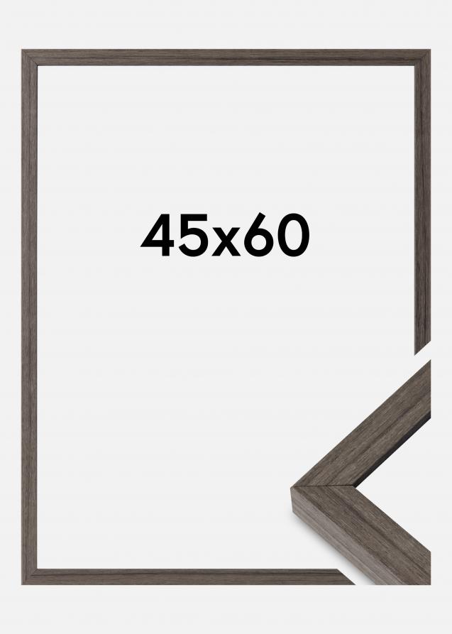 Rahmen Hermes Acrylglas Grey Oak 45x60 cm