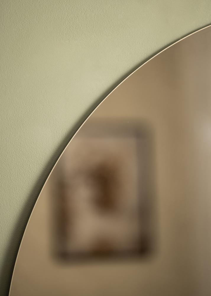 KAILA Runder Spiegel Dark Bronze 90 cm