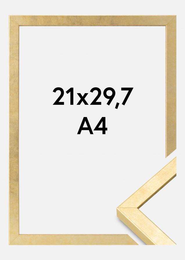 Rahmen Ares Acrylglas Gold 21x29,7 cm (A4)