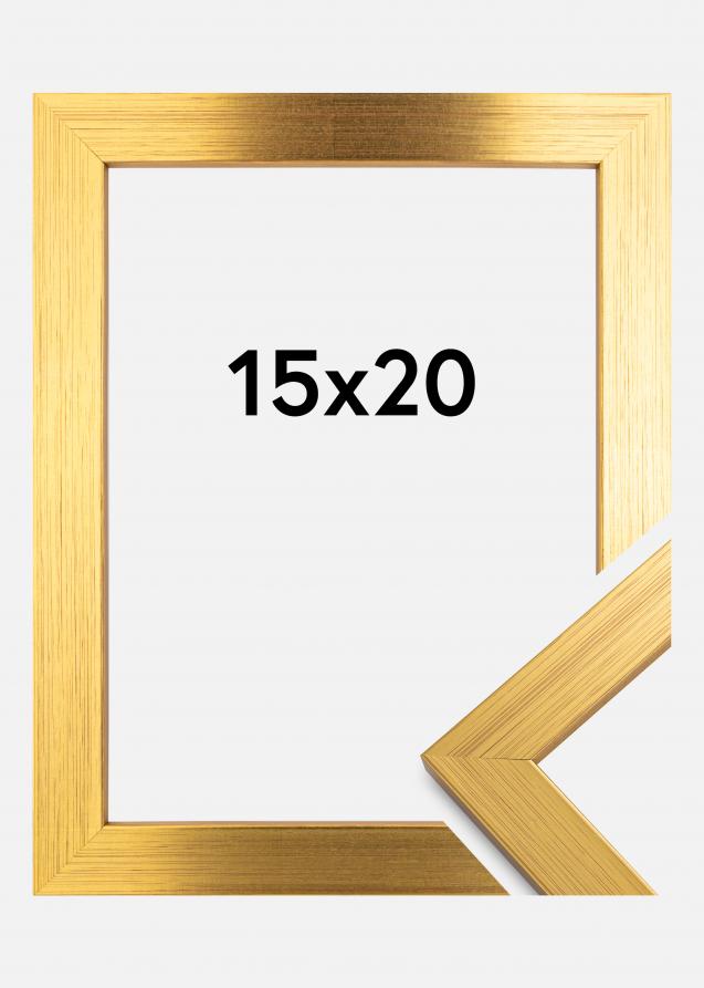 Rahmen Gold Wood 15x20 cm