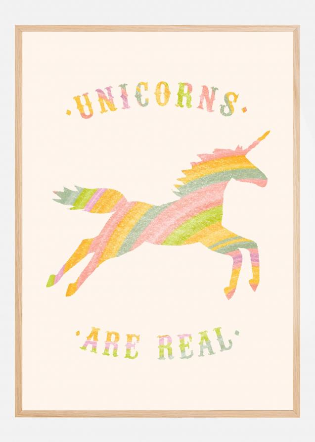 Unicorns Are Real Poster