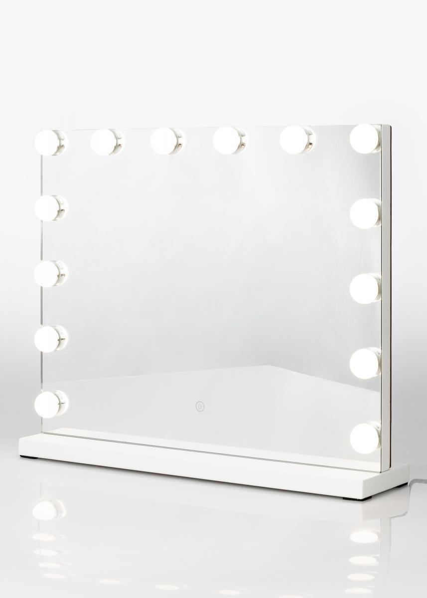 KAILA Kosmetikspiegel II Weiß - 50x42 cm