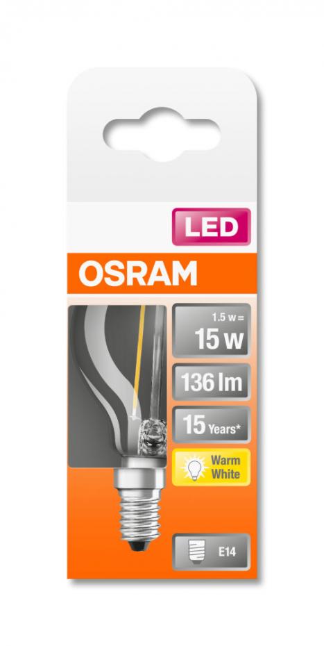 Osram Illum LED Klar - E14 1,5W