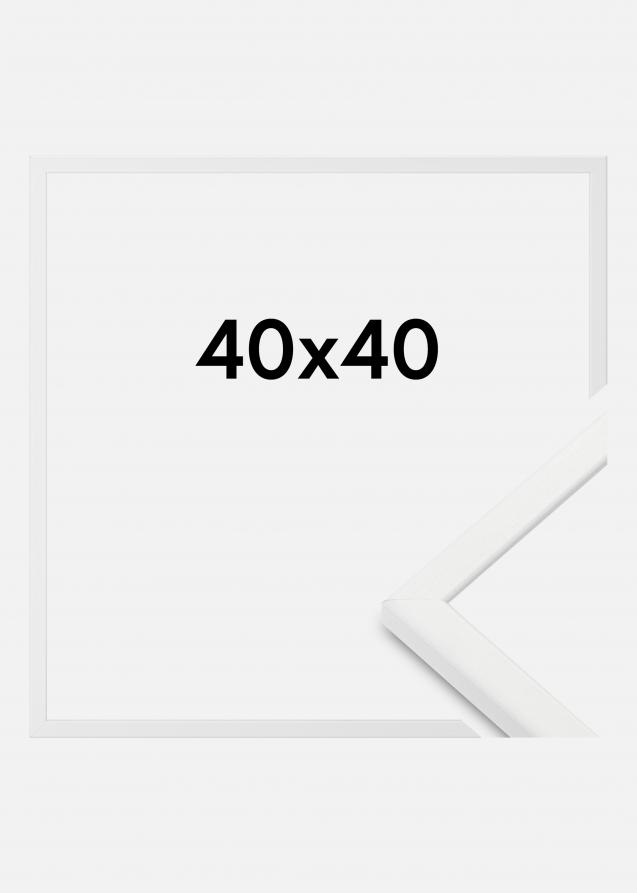 Rahmen Kaspar Acrylglas Weiß 40x40 cm