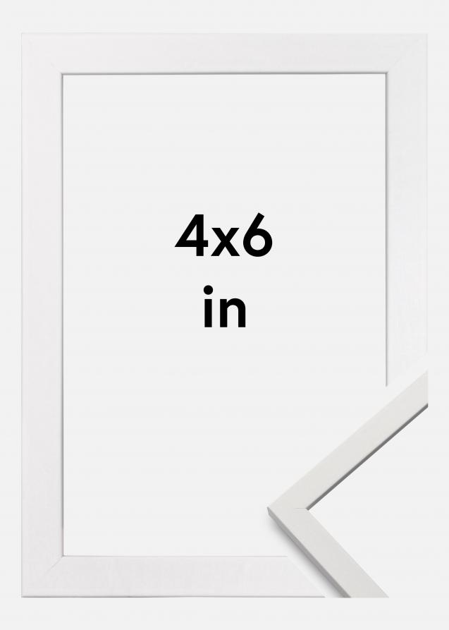 Rahmen Edsbyn Weiß 4x6 inches (10,16x15,2 cm)