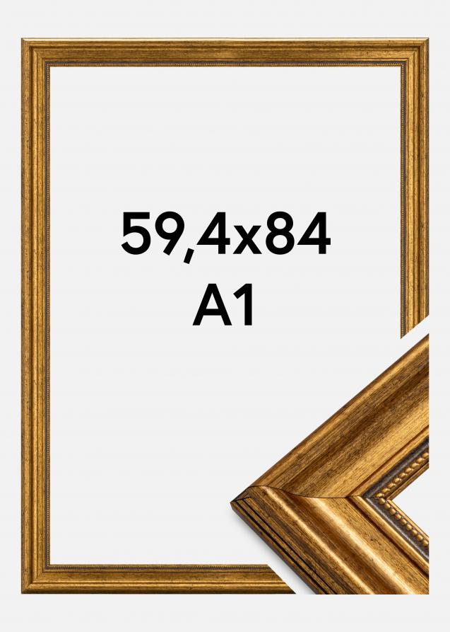 Rahmen Rokoko Acrylglas Gold 59,4x84 cm (A1)