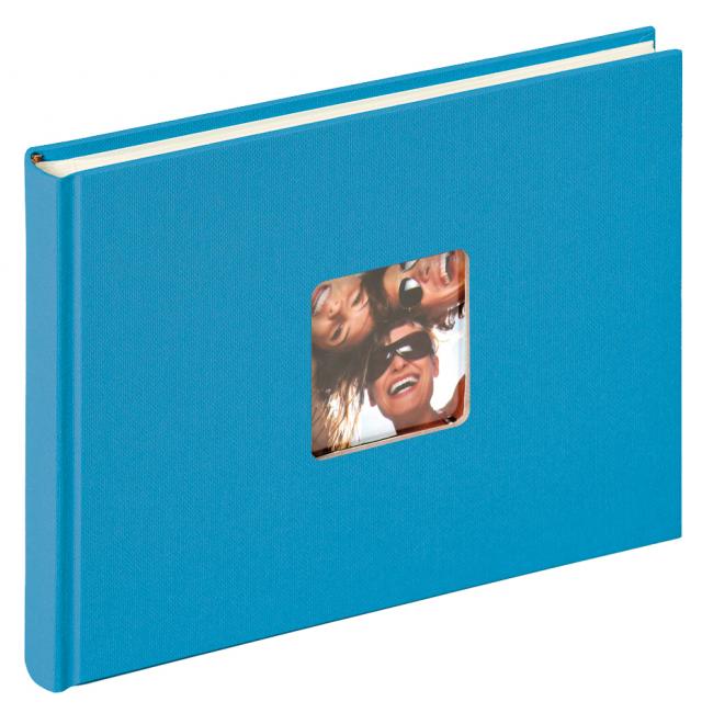 Fun Album Meerblau - 22x16 cm (40 weiße Seiten / 20 Blatt)