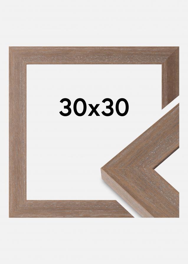 Rahmen Juno Acrylglas Grau 30x30 cm