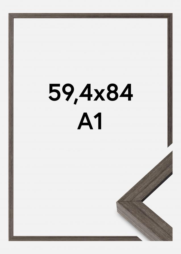Rahmen Hermes Acrylglas Grey Oak 59,4x84 cm (A1)