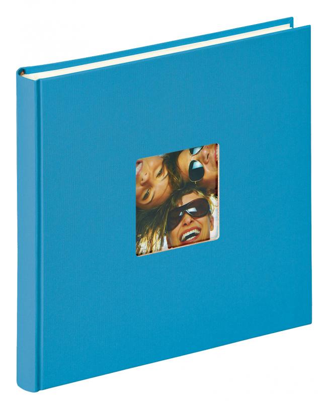 Fun Album Meerblau - 26x25 cm (40 weiße Seiten / 20 Blatt)