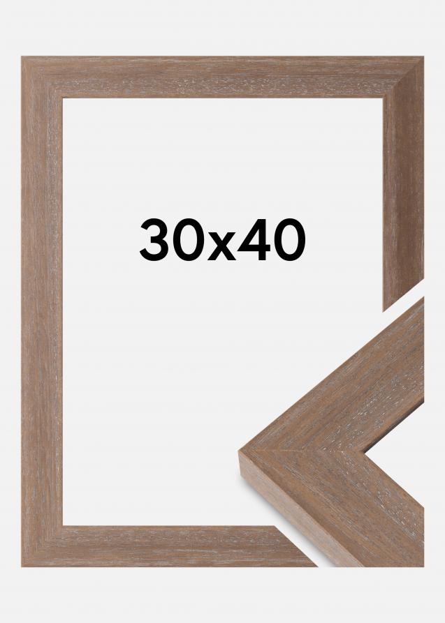 Rahmen Juno Acrylglas Grau 30x40 cm