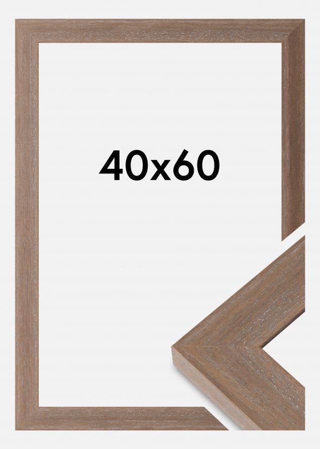 Rahmen Juno Acrylglas Grau 40x60 cm