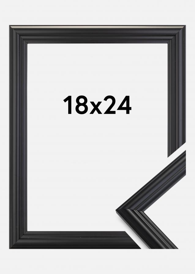 Rahmen Siljan Schwarz 18x24 cm